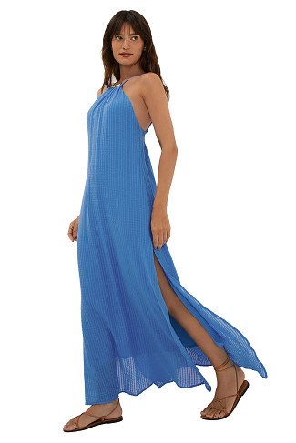 BLUE Lily Maxi Dress