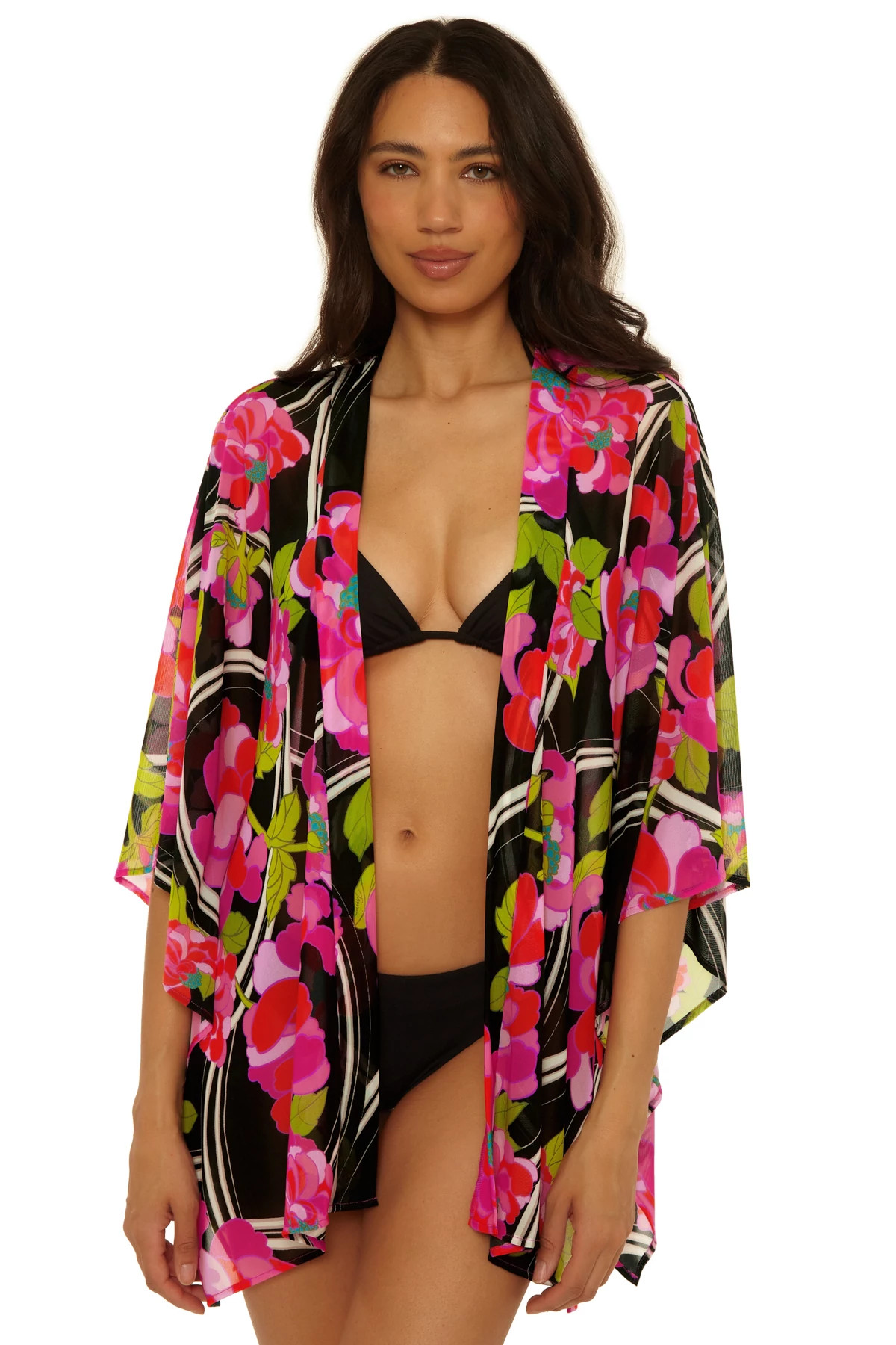 MULTI Bougainvillea Kimono image number 1