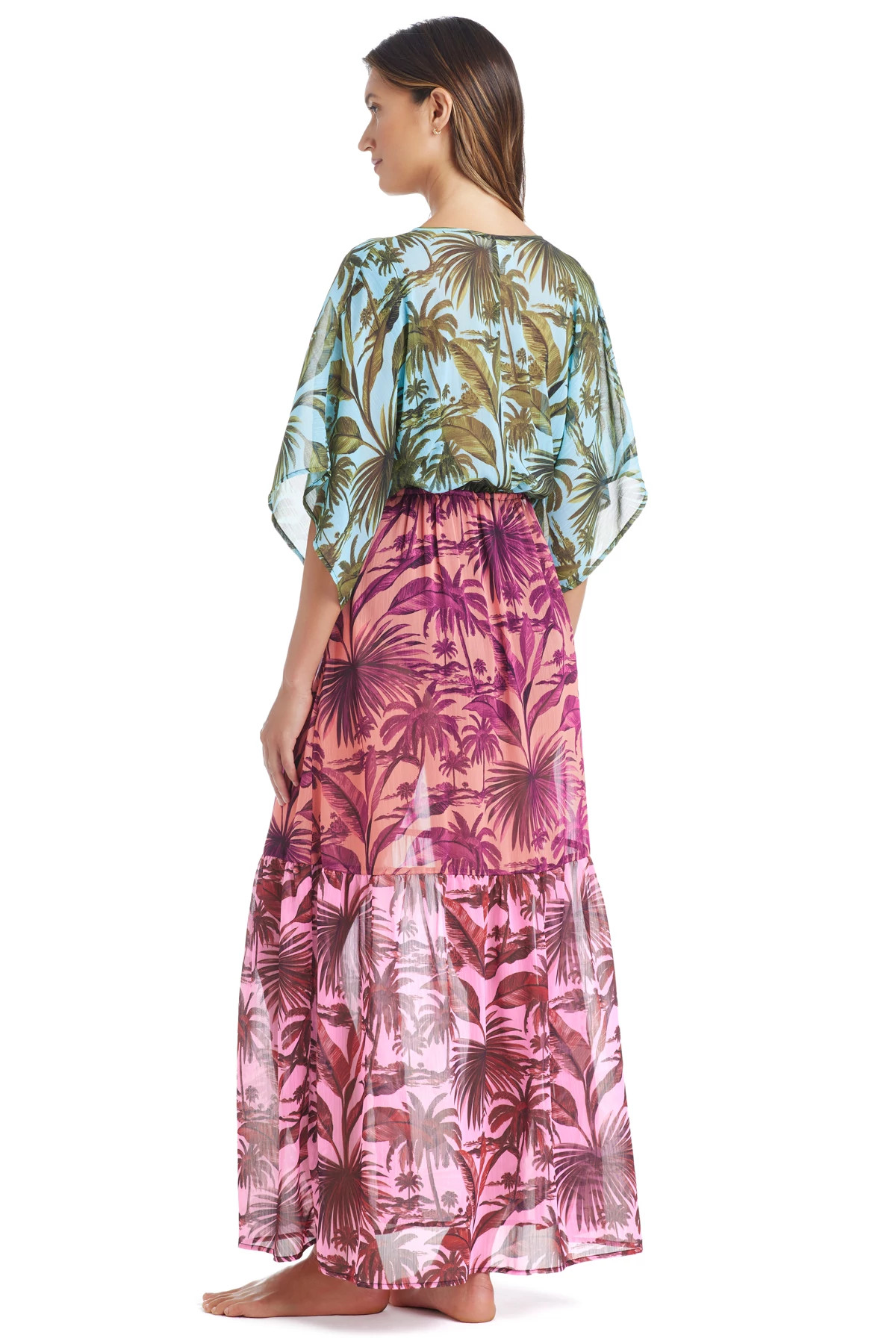 MULTI White Lotus Kimono image number 2