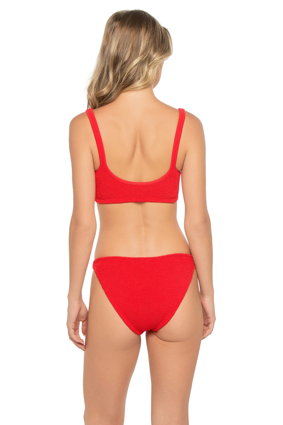 RED Sonya Crinkle Stretch Bikini Set image number 2