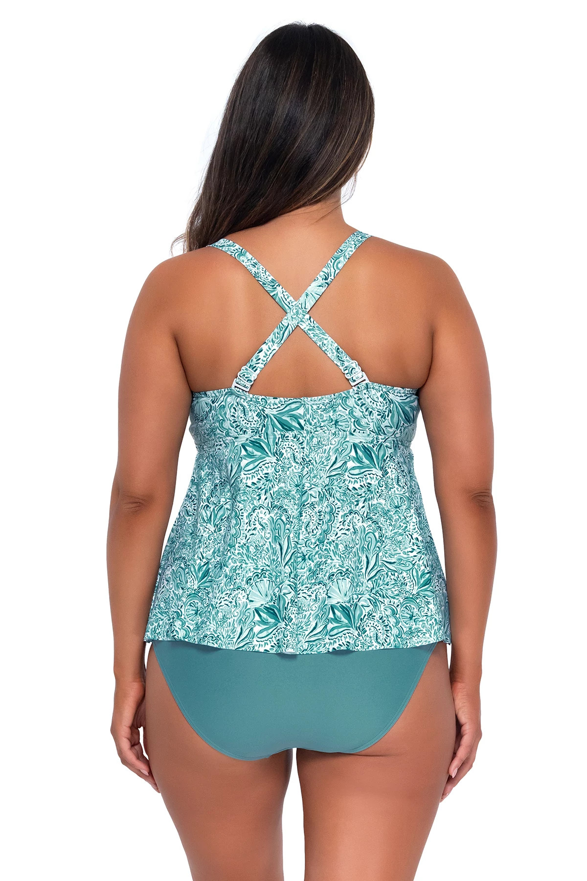 BY THE SEA Marin Tankini Top image number 3
