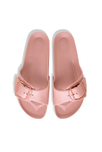 PINK CLAY Madrid Big Buckle Slides