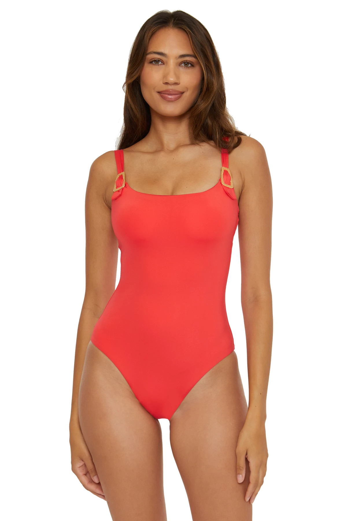 SEARING Buckle One Piece Swimsuit image number 1