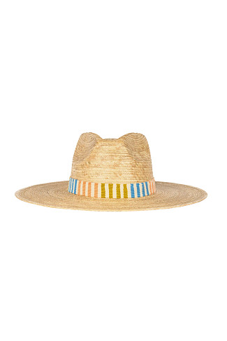 NATURAL Colorful Daydreamer Palm Hat
