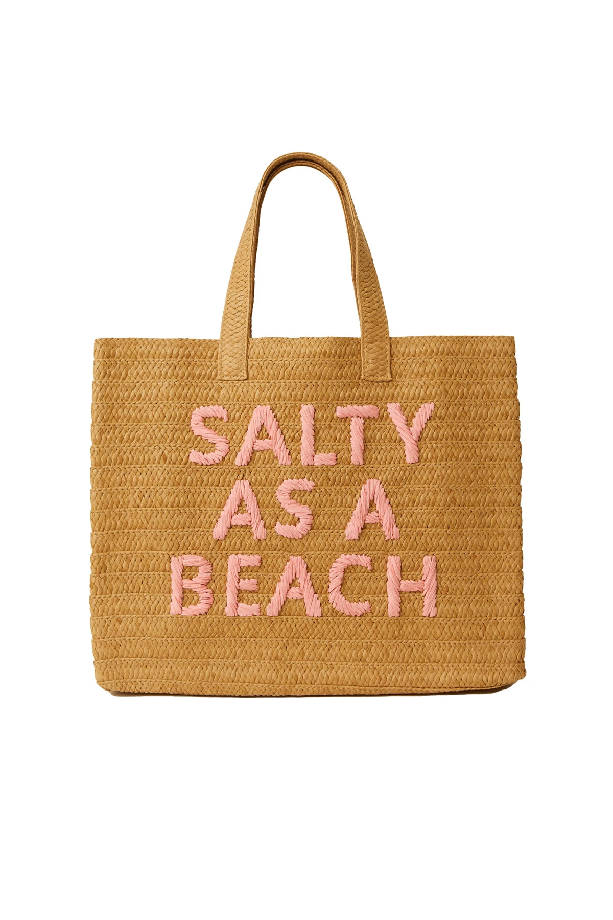 SAND CORAL Salty as a Beach Tote image number 1