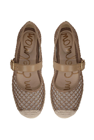 BRUSHED GOLD/CYPRUS TAN Mackiemesh Flats