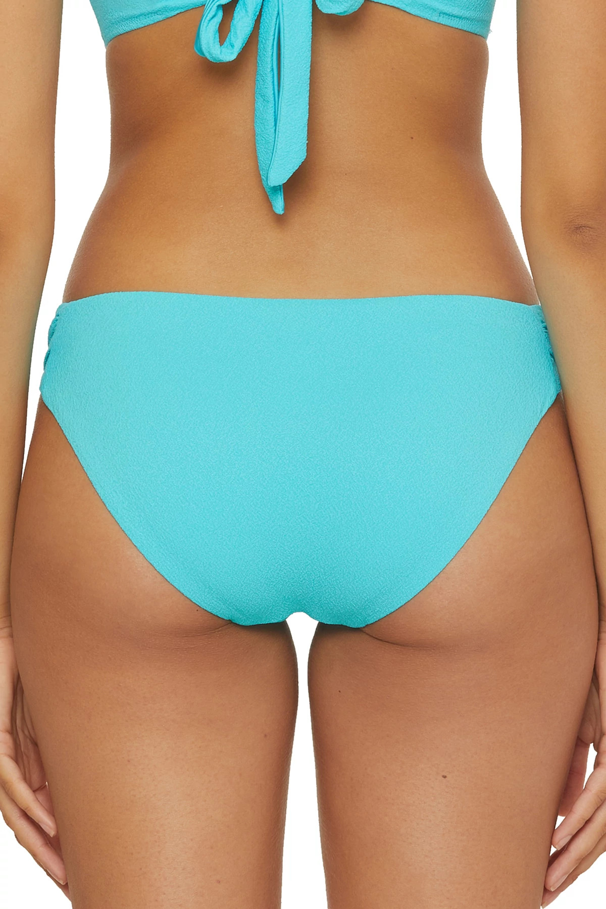 BLUE PEARL Tab Side Hipster Bikini Bottom image number 2