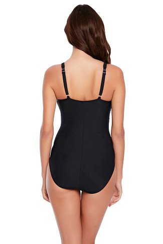 BLACK Greta Over The Shoulder One Piece Swimsuit