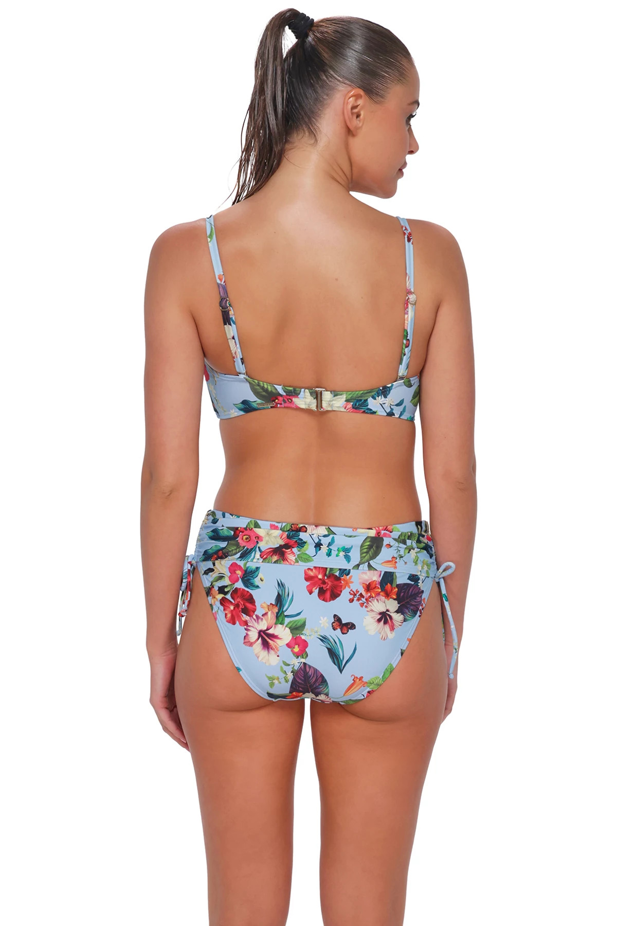 BUDDING ROMANCE Loretta Bandeau Bikini Top (D+ Cup) image number 4