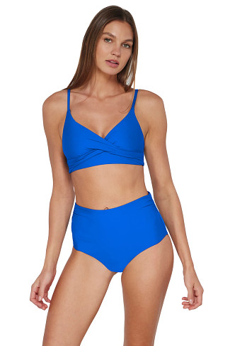 ELECTRIC BLUE Lyla Bralette Bikini Top