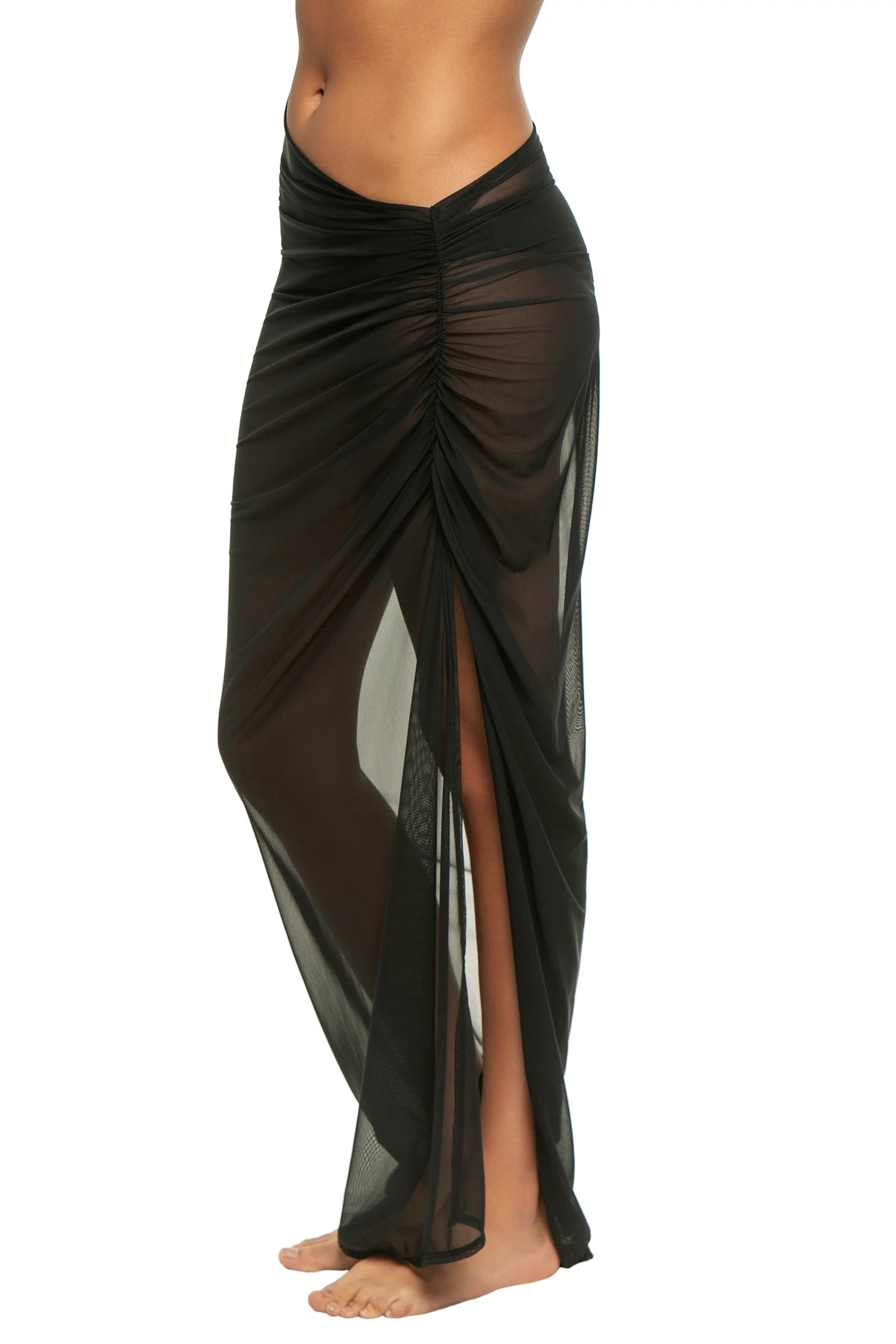 BLACK Lure Mesh Sarong image number 4