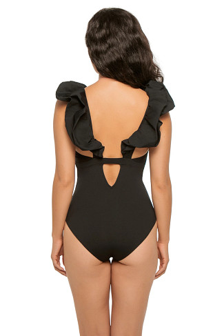 BLACK Palazzo One Piece Swimsuit