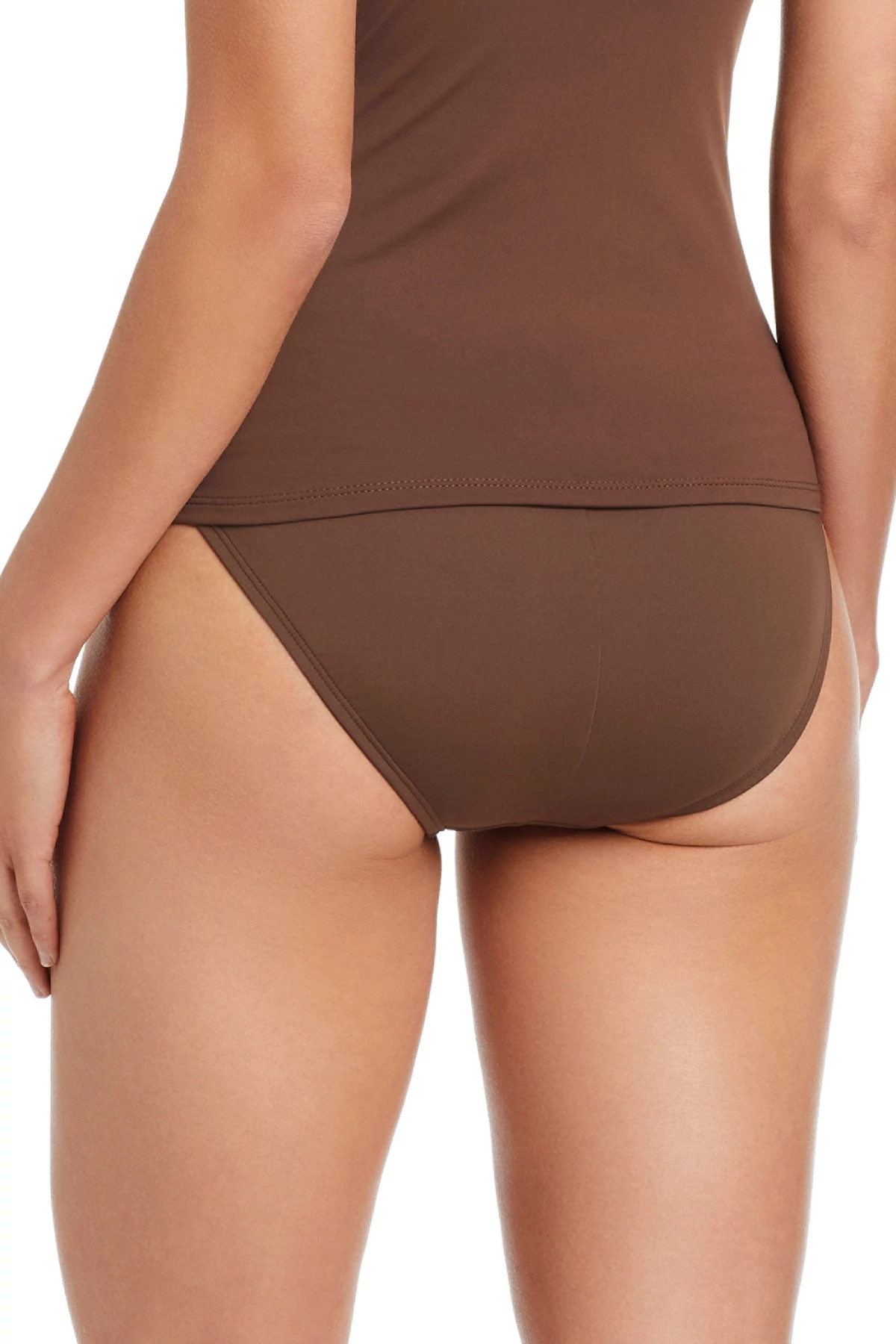 ROCKPOOL Shirred Banded Hipster Bikini Bottom image number 2