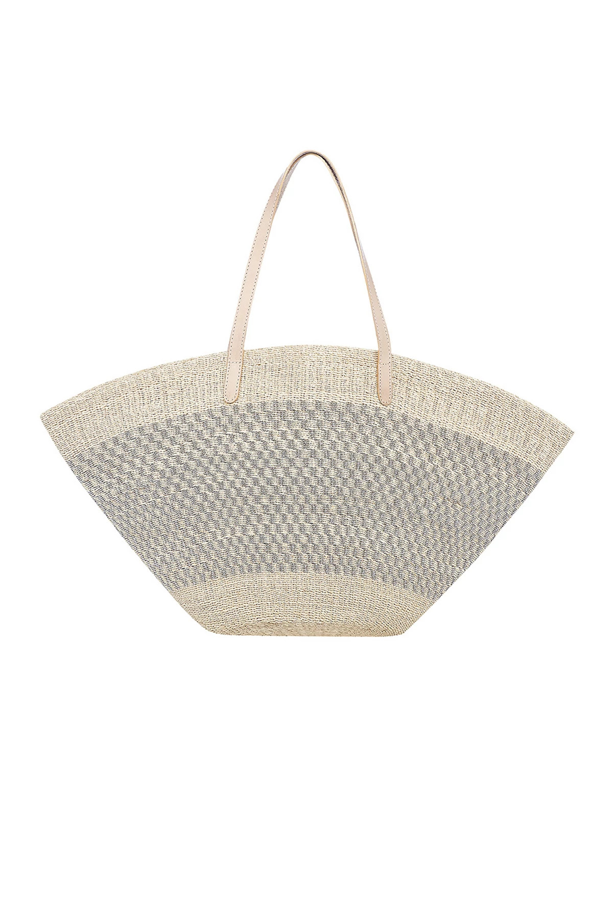 BLEACH/SILVER Nisida Metallic Tote Bag image number 1