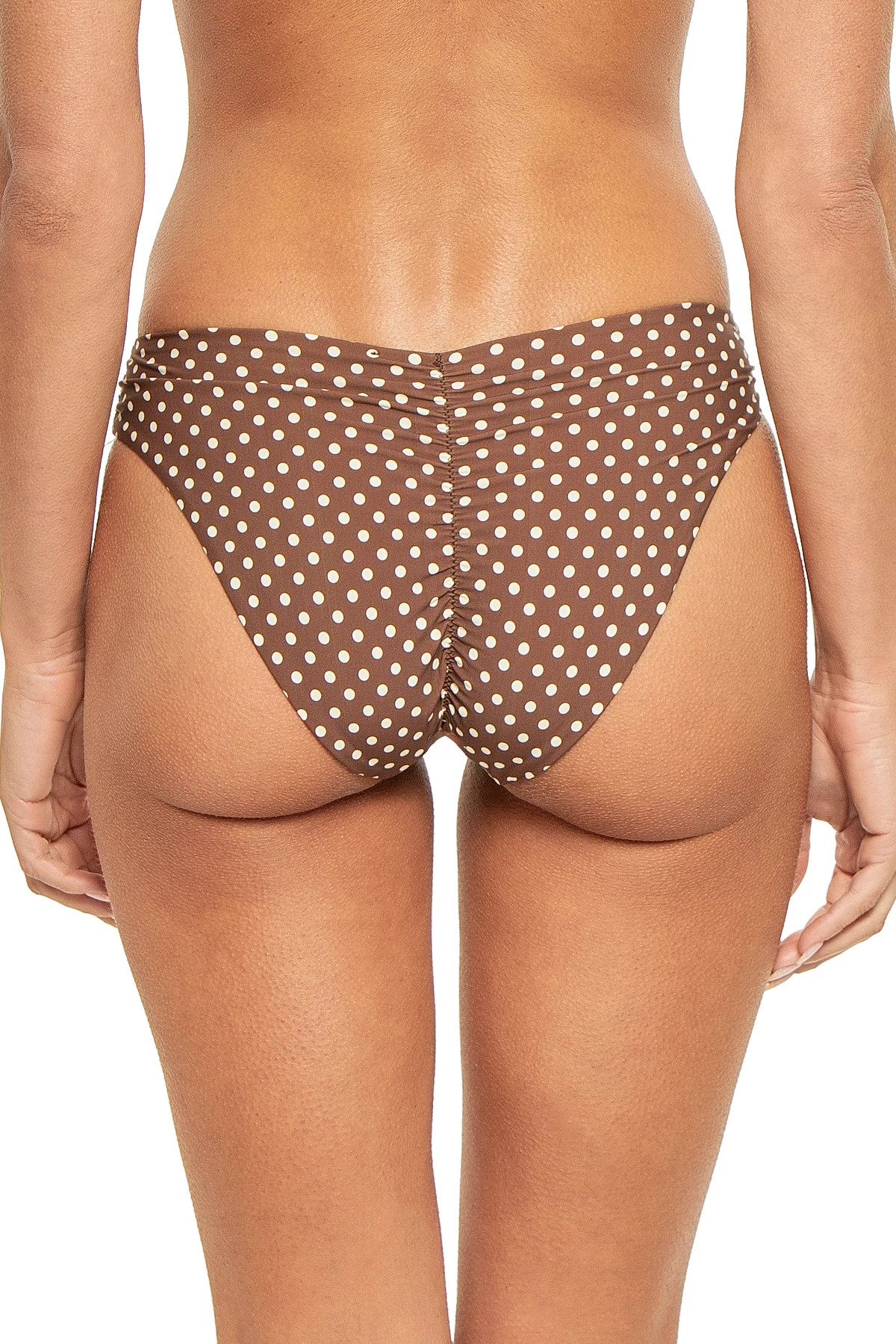 MOCHA DOT Cayman Brazilian Bikini Bottom image number 2