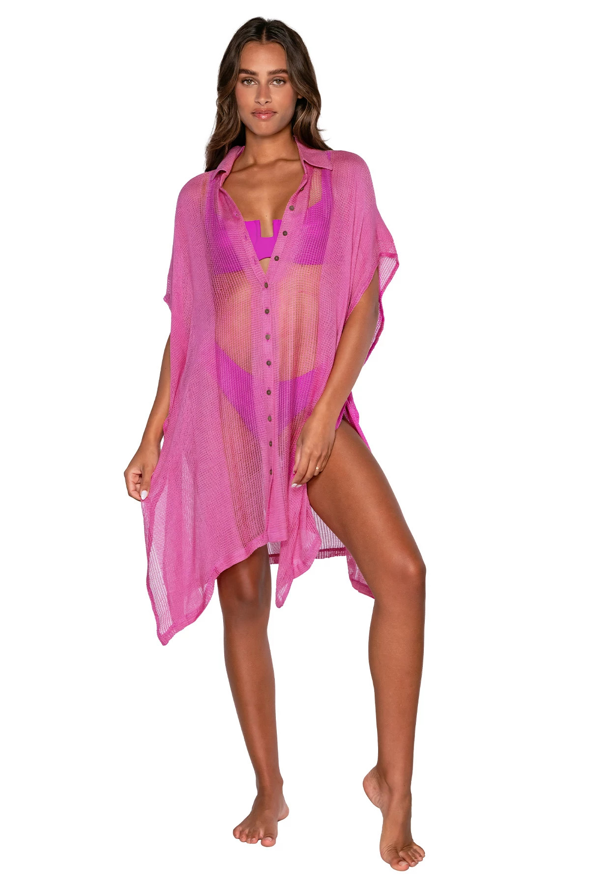 WILD ORCHID Shore Thing Tunic image number 1