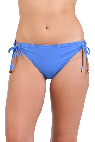 CHAMBRAY Island Goddess Loop Tie Side Hipster Bikini Bottom