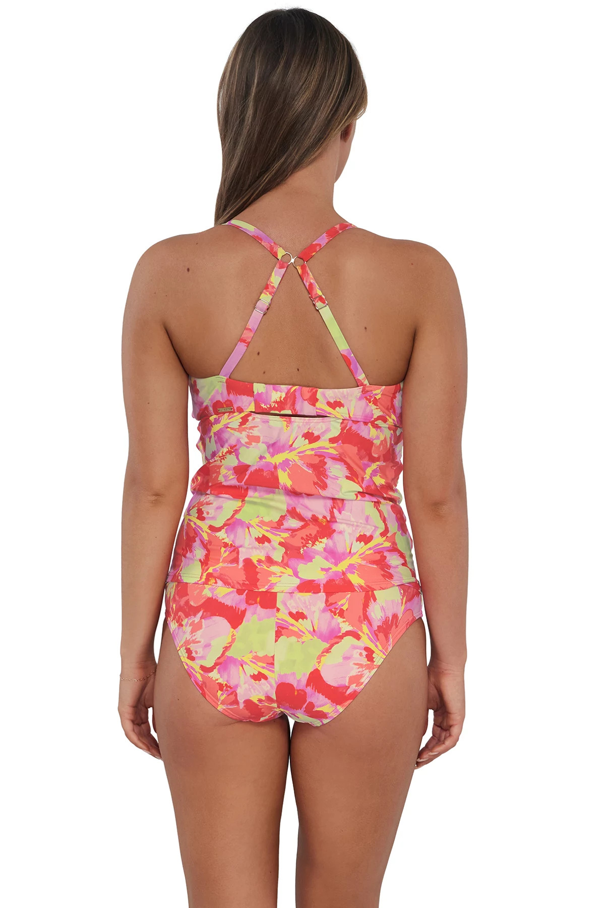 BUTTERFLY BEACH Zuri V-Wire Tankini Top (E-H Cup) image number 2