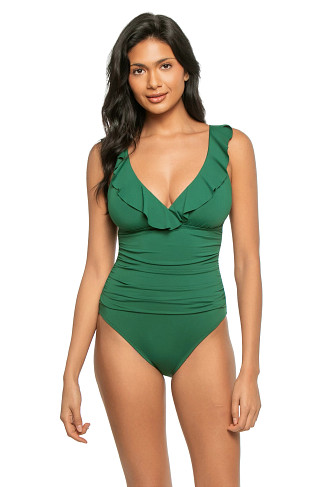 KELP Ruffle One Piece Swimsuit