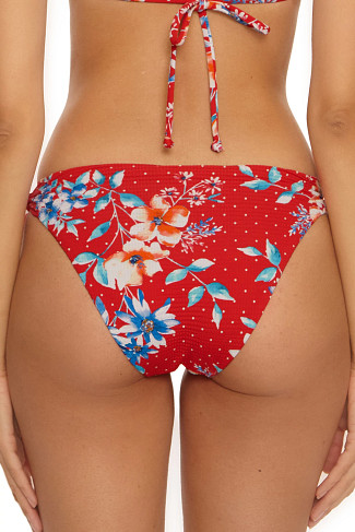 MULTI Floral Tie Side Bikini Bottom