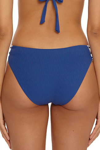 NAVY Daniella Ribbed Lace-Up Hipster Bottom