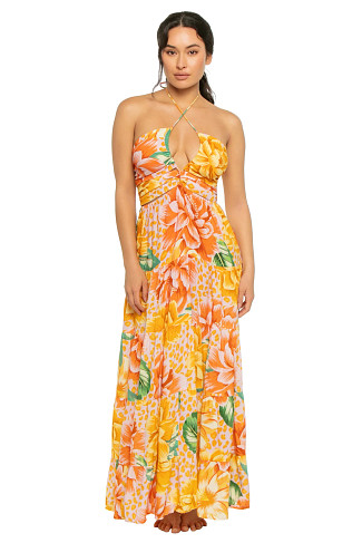 PARADISO V-Neck Maxi Dress