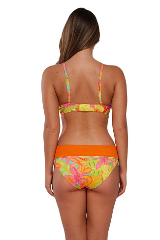 CITRUS GROVE SANDBAR RIB Kauai Keyhole Underwire Bikini Top (E-H Cup)