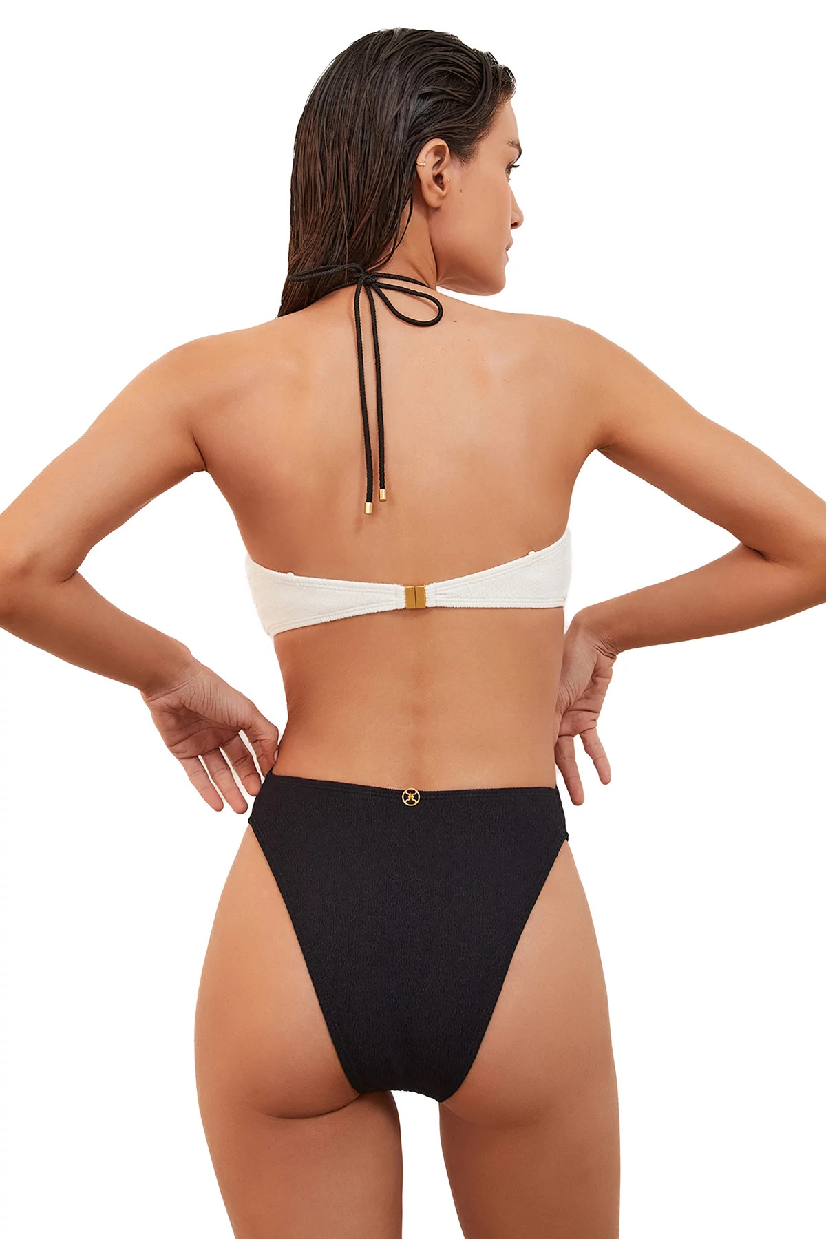 OFF WHITE Gi Cutout One Piece Swimsuit image number 2