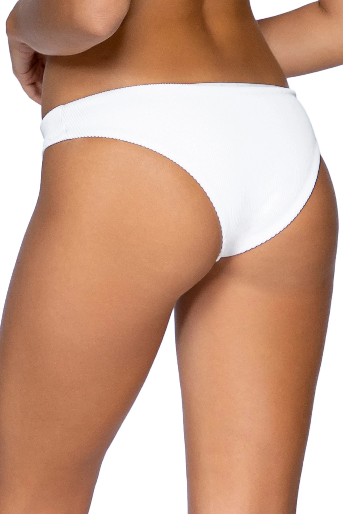 OPTIC WHITE Zaina Hipster Bikini Bottom image number 2