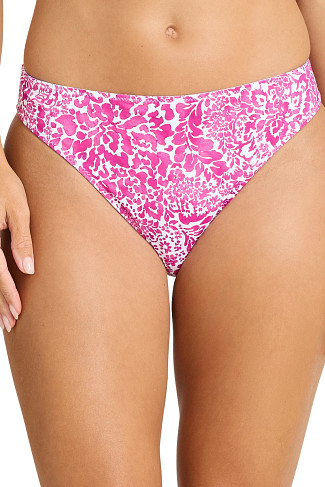 HIBISCUS POP REVERSIBLE Sanibelle Reversible Hipster Bottom