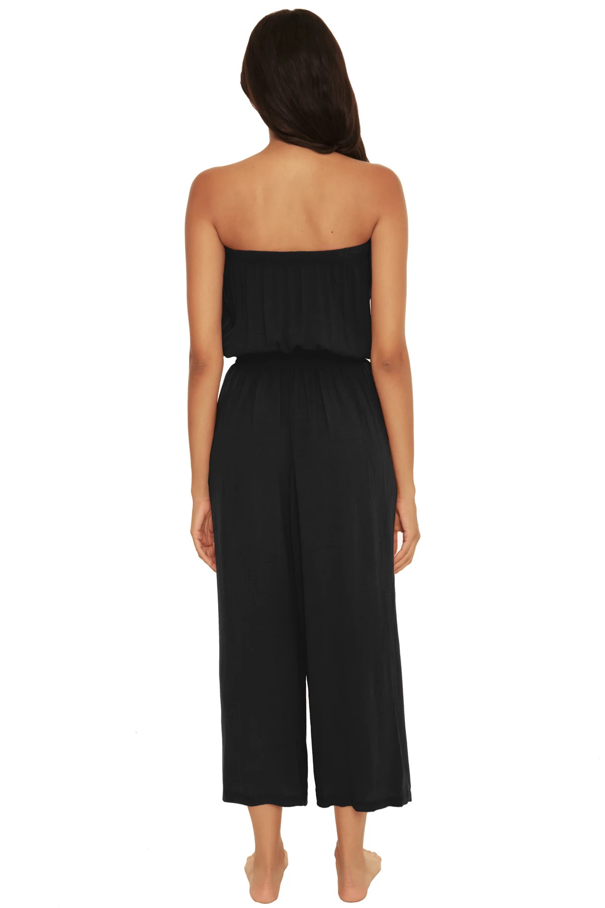 Elan Strapless Cover-Up Jumpsuit