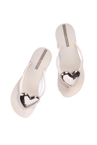 IVORY Maxi Fashion IV Heart Flip Flop