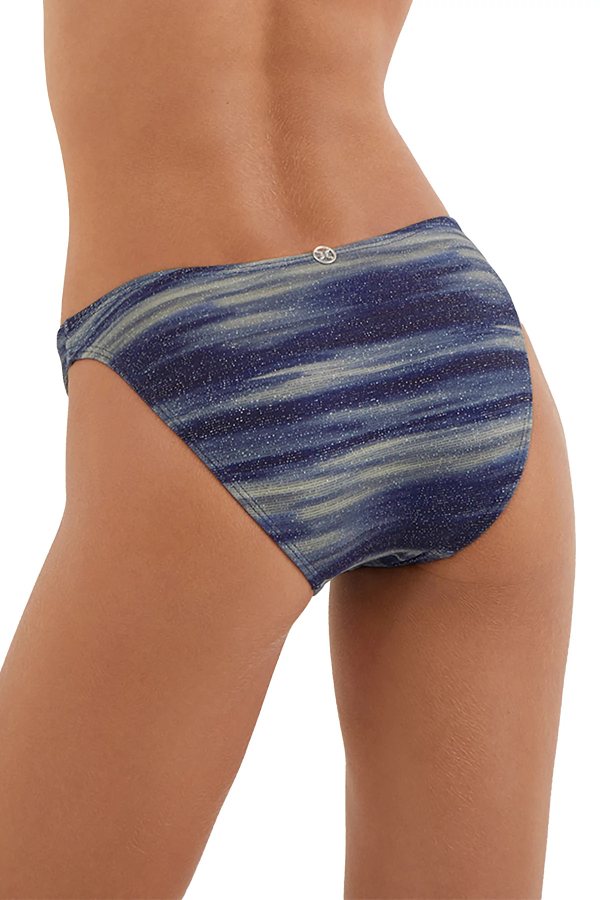 MOONLIGHT Lurex Hipster Bikini Bottom image number 2