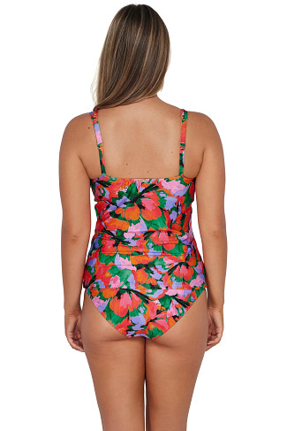 HUMMINGBIRD COVE Taylor Underwire Tankini Top (E-H Cup)