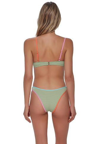 ALOE LUREX Addie Underwire Bikini Top