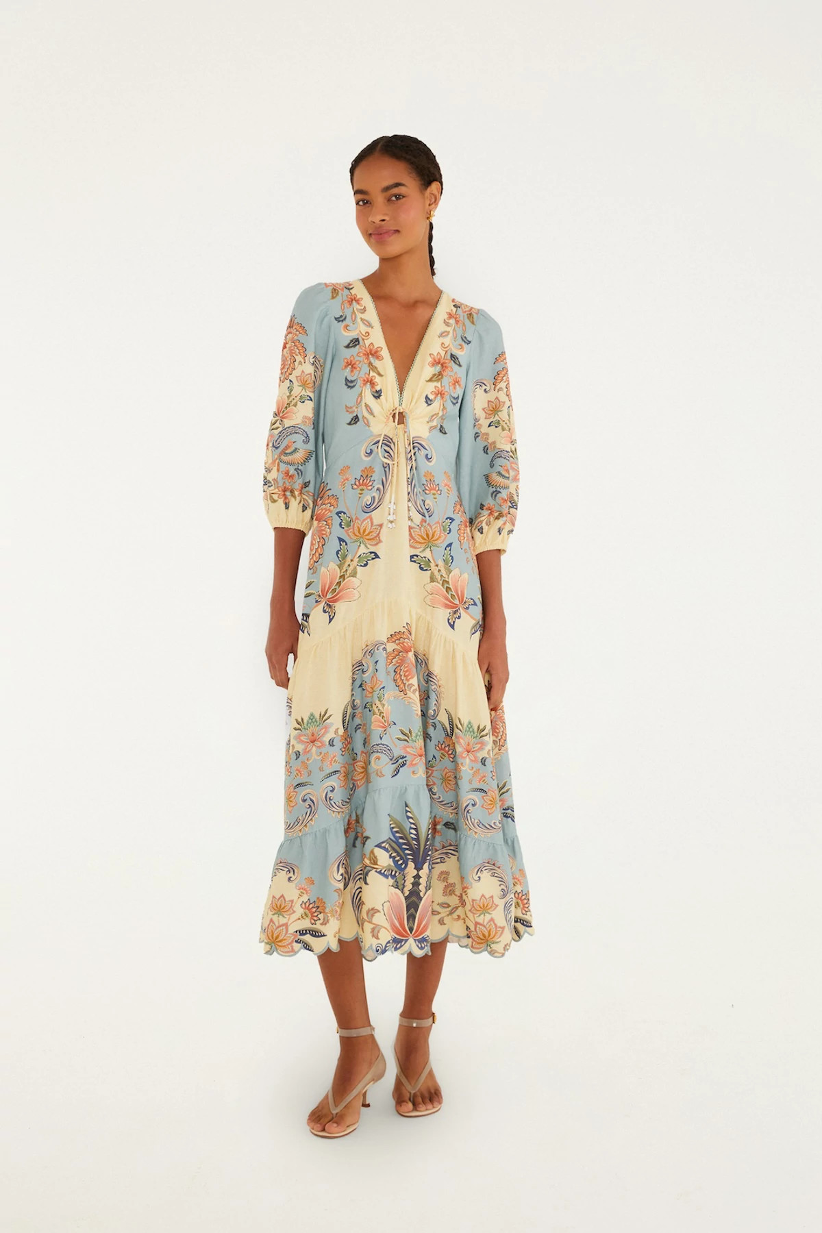 BOHO BEAUTY BUTTER Boho Beauty Midi Dress image number 3