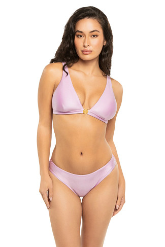 LIGHT VIOLET Lexie Bralette Bikini Top