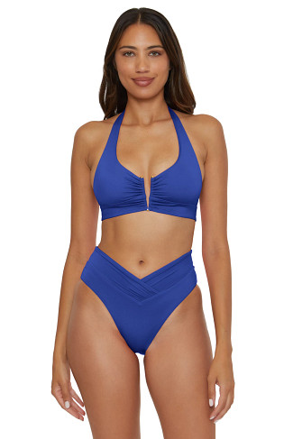 ULTRAMARINE Viviana Halter Bikini Top