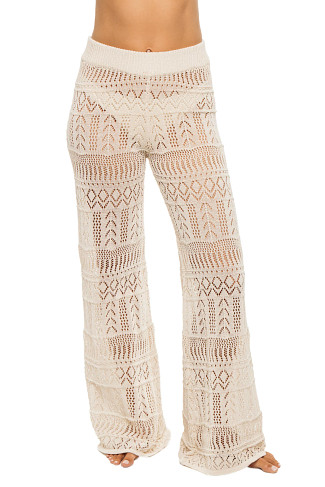 NATURAL Crochet Pants