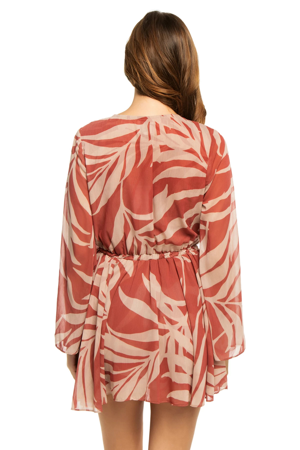 PALM FROND Kaia Mini Dress image number 2