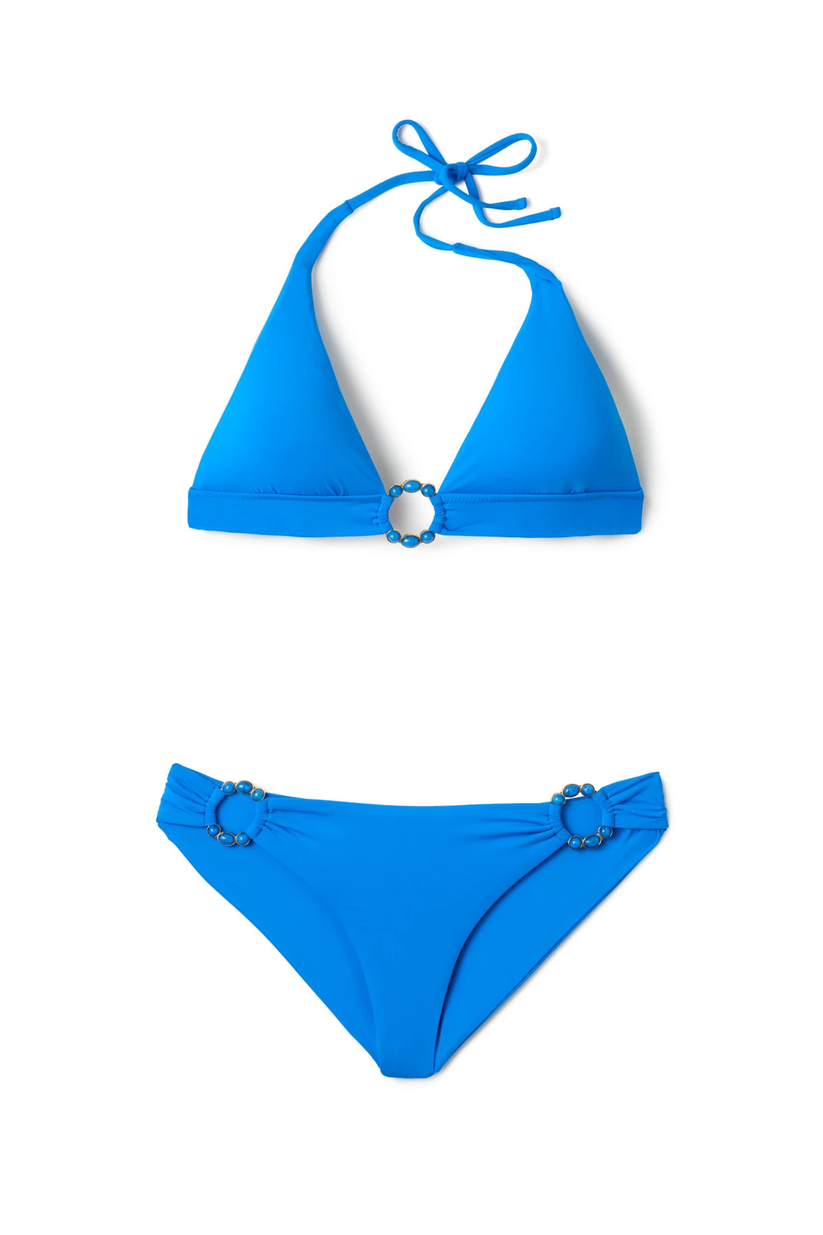 OCEAN Gracie Tab Side Hipster Bikini Bottom image number 4