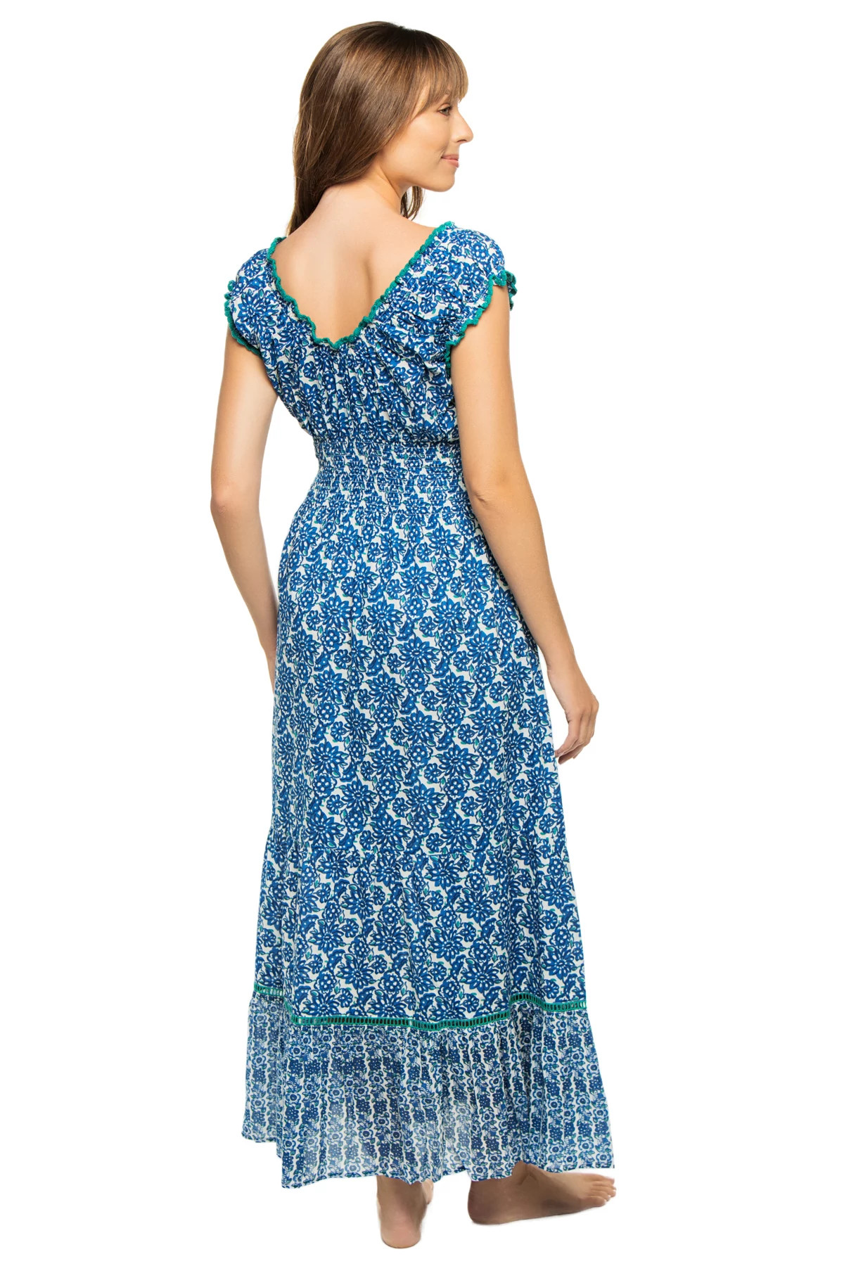 PANAJI BLUE Hilda Maxi Dress image number 2