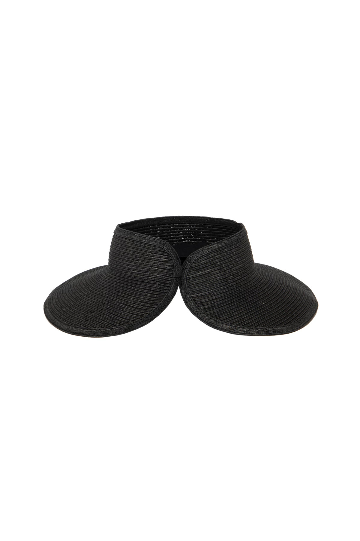 BLACK Ultrabraid Large Brim Visor image number 3