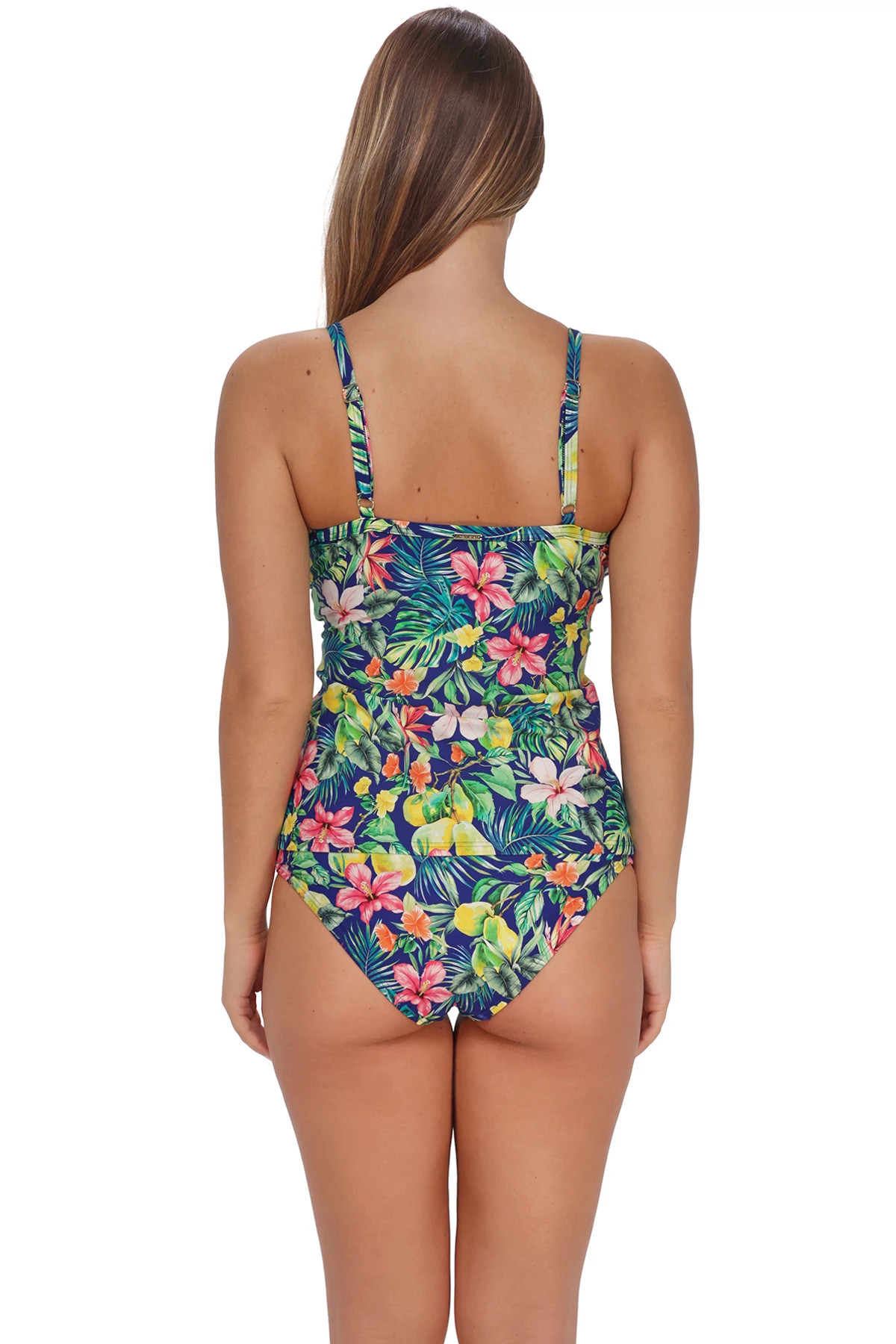 SEASIDE HARVEST Forever Underwire Tankini Top (E-H Cup) image number 2