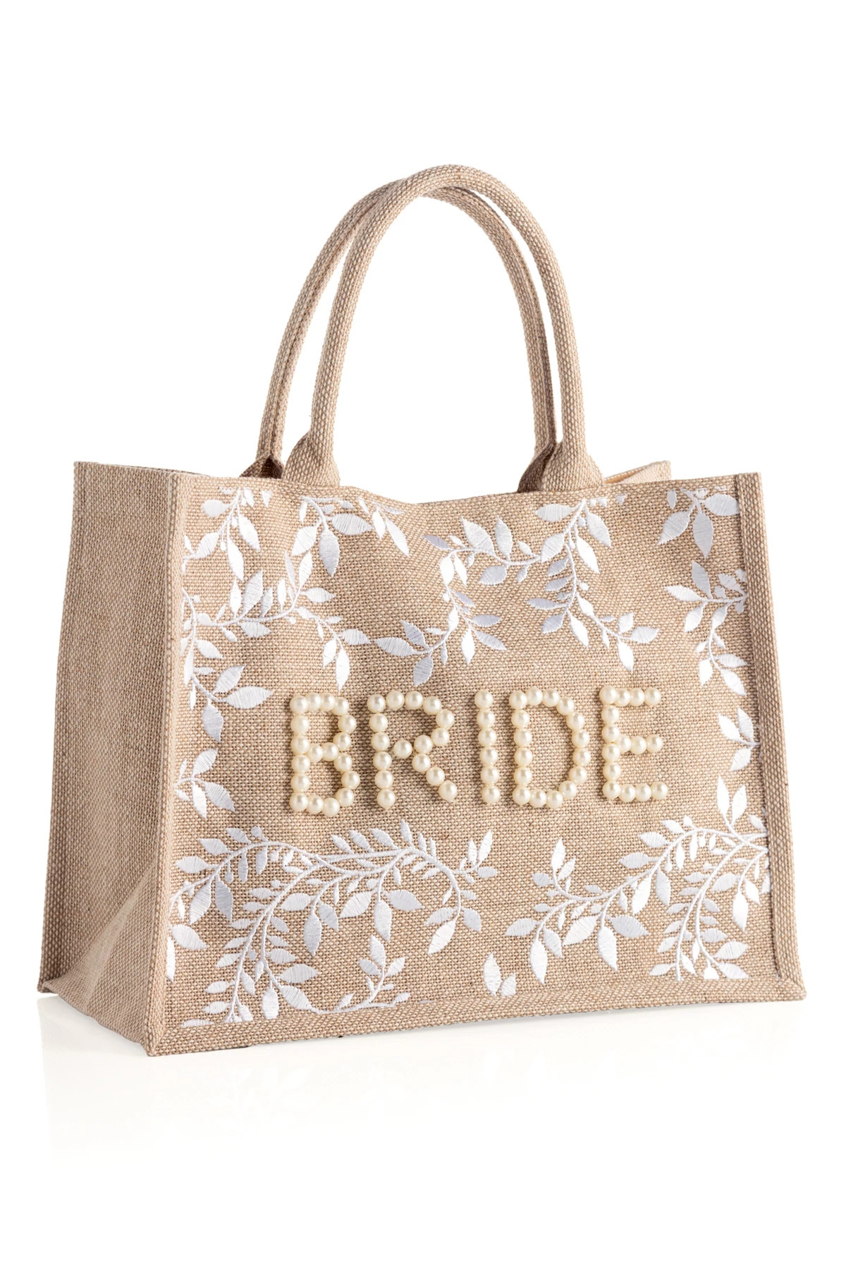NATURAL Bride Tote Bag image number 1