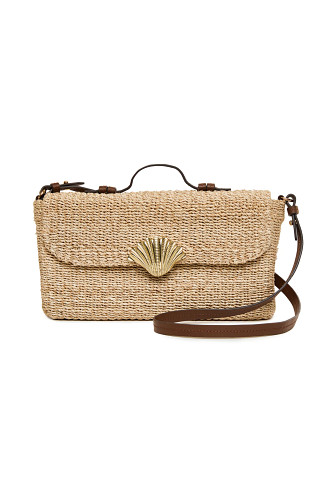 NATURAL Harper Clutch