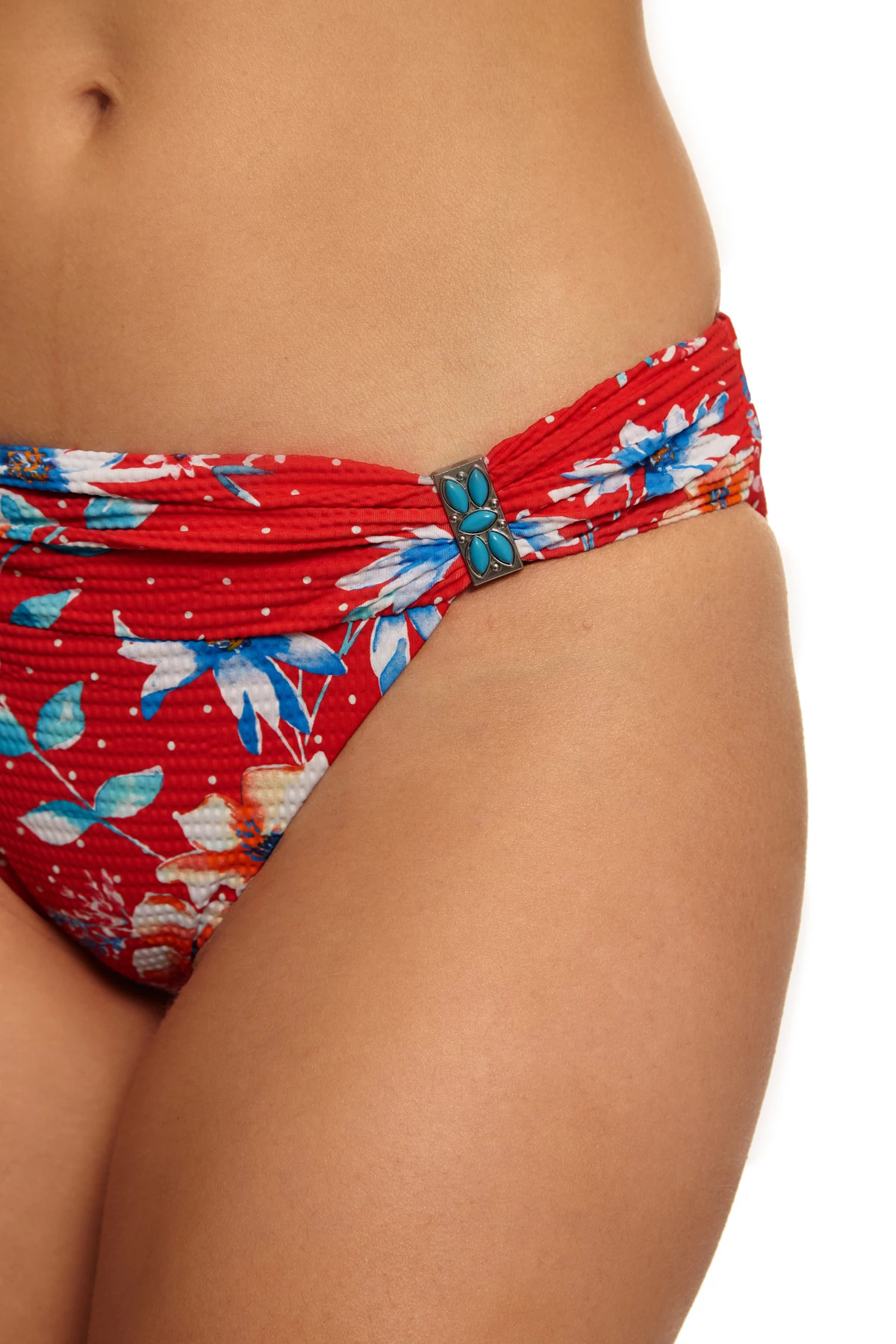 MULTI Adela Floral Hipster Bikini Bottom image number 3
