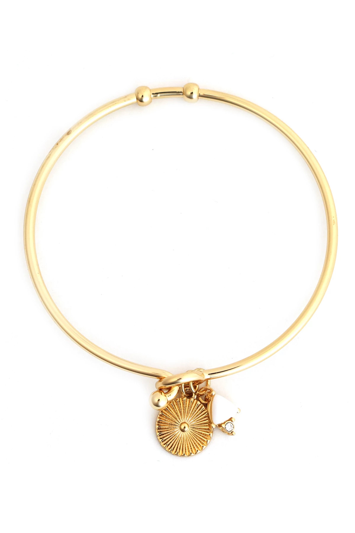 GOLD Gold Charm Bracelet image number 1