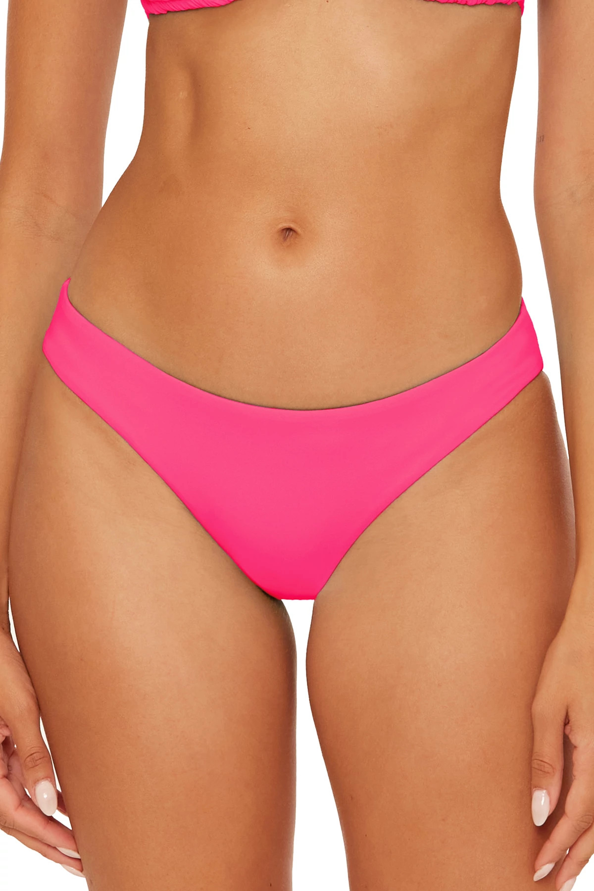 PUNCH/CORAL ROSE Adela Reversible Hipster Bikini Bottom image number 1