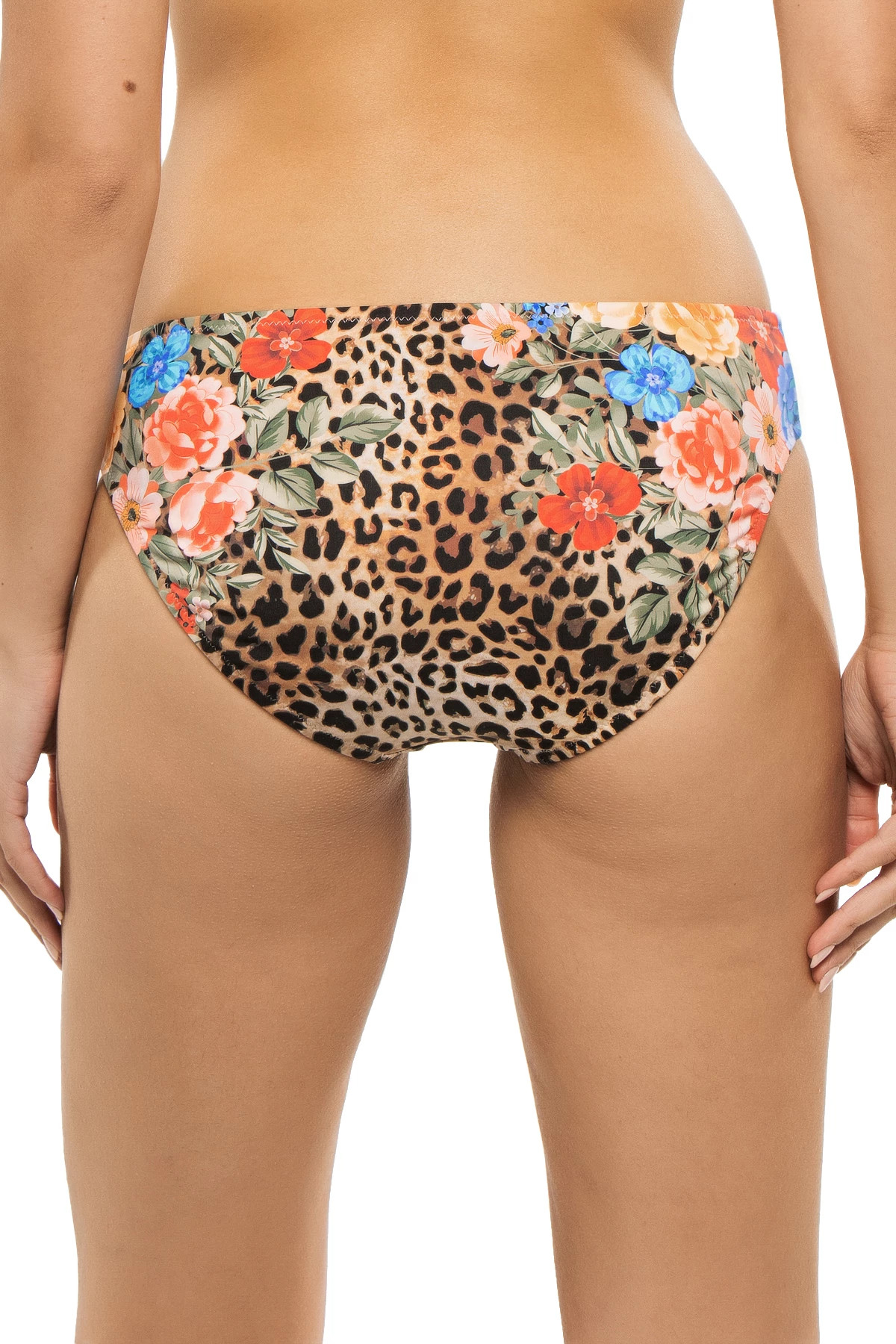 MULTI Cheetah Hipster Bikini Bottom image number 2